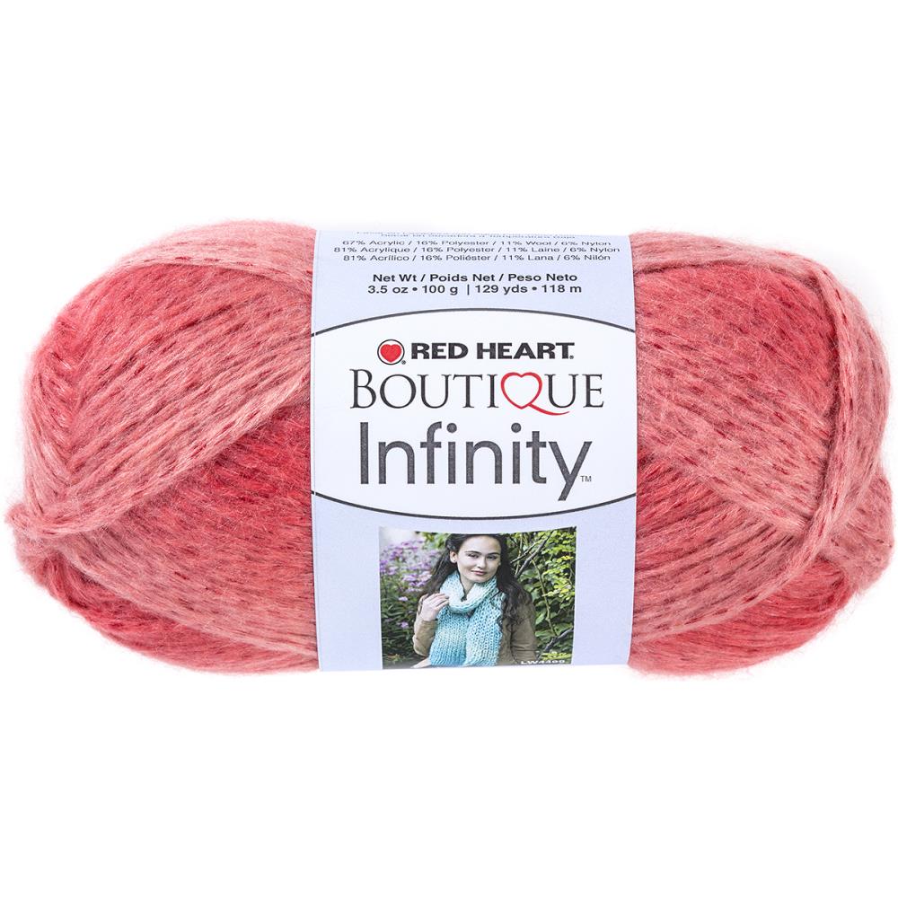 Red Heart Boutique Infinity - Poppy Red Heart Boutique Infinity Yarn Designers Boutique