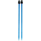 Knitting Needles | Crystalites Acrylic Needles 10" Long, Sizes US8-15 Crystalites Acrylic Knitting Needles 10” Long Yarn Designers Boutique