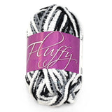 Euro Yarns Fluffy Yarn, Fringe PomPom Mesh Yarn | Knitting Fever Inc Fluffy by Euro Yarns Yarn Designers Boutique