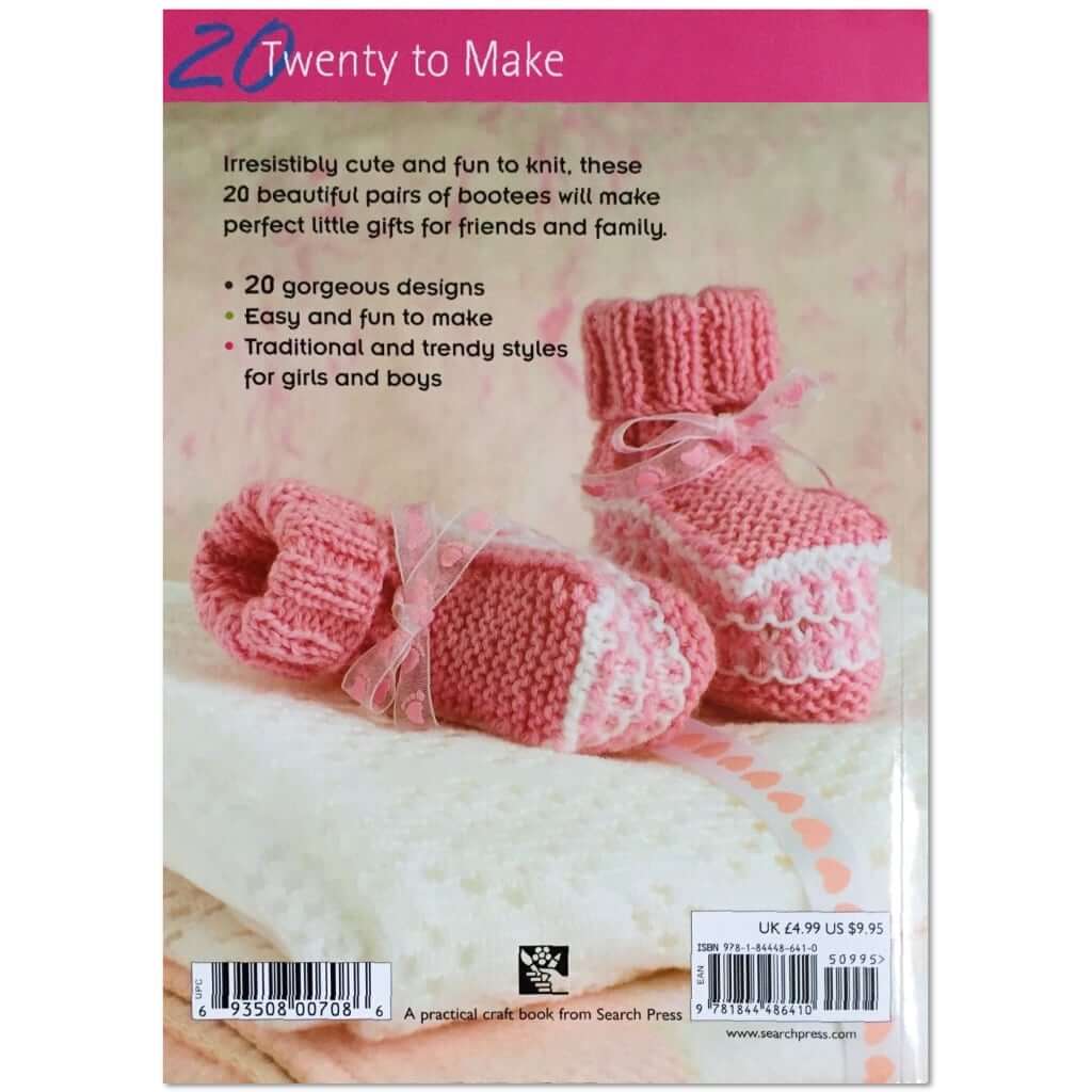Knitting Patterns | Knitted Baby Bootees, Twenty to Make Twenty to Make Knitted Baby Bootees Yarn Designers Boutique