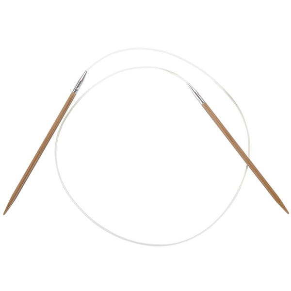 ChiaoGoo Wood Circular Knitting Needles: US Size 17; 40-Inch Cable