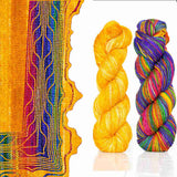 Vacation Butterfly Shawl Yarn Kit, for Marin Melchior Knitting Pattern Vacation Butterfly Shawl Yarn Kit by Marin Melchior Yarn Designers Boutique