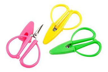 Travel Scissors | Tiny Airplane Save Travel Scissors with Safety Cover Tiny Travel Scissors, Super Snip Scissors Yarn Designers Boutique