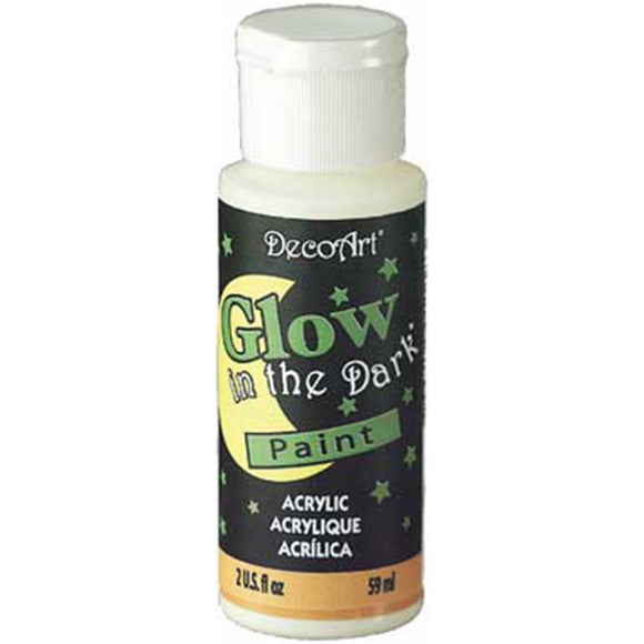 Acrylic Paint | Glow in the Dark Paint For Halloween & Home Decor Glow in the Dark Paint Yarn Designers Boutique