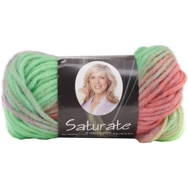 thumbnail image 2 of Deborah Norville Saturate Wool Yarn - Fluorite Color | Lightweight Air Wool For Sweaters & Scarves 2 of 13