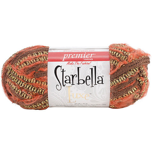 Premier Yarns Starbella Luxe | Super Bulky Yarn | Ruffling Novelty Yarn Starbella Luxe Ruffling Yarn by Premier Yarns Yarn Designers Boutique