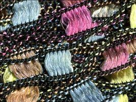 2 Skein Mixed Lot Knitting Fever Dazzle Aran Multi-Color Ladder Novelty  Yarn