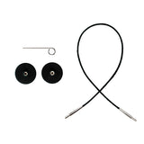 Knit Picks Interchangeable Knitting Needle Cables 16" (for Short Tips) Interchangeable Short Cable 16" (for Short Tips), Knit Picks Yarn Designers Boutique
