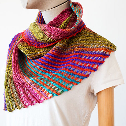 Anica Knit Shawl Kit | Urth Uneek Fingering & Shawl Knitting Pattern