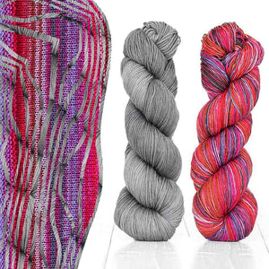 Yarn Kit for Butterfly Cowl by Marin Melchior, Includes Yarn & Pattern Butterfly Cowl Yarn Kit by MarinJaKnits Yarn Designers Boutique