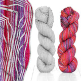 Yarn Kit for Butterfly Cowl by Marin Melchior, Includes Yarn & Pattern Butterfly Cowl Yarn Kit by MarinJaKnits Yarn Designers Boutique