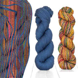 Yarn Kit for Butterfly Cowl by Marin Melchior, Includes Yarn & Pattern Butterfly Cowl Yarn Kit by MarinJaKnits Yarn Designers Boutique