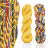 Yarn Kit for Butterfly Cowl by Marin Melchior, Includes Yarn & Pattern Butterfly Cowl Yarn Kit by MarinJaKnits Yarn Designers Boutique