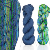Yarn Kit for Butterfly Cowl by Marin Melchior, Includes Yarn & Pattern Butterfly Cowl Yarn Kit by MarinJaKnits Yarn Designers Boutique
