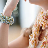 Wildflower 100% Cotton Yarn, Summer Ribbon Yarn by Knit Collage Wildflower Yarn from Knit Collage Yarn Designers Boutique