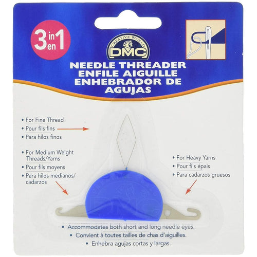 3 in 1 Needle Threader for Fine, Medium & Heavy Yarns, DMC #6112/6