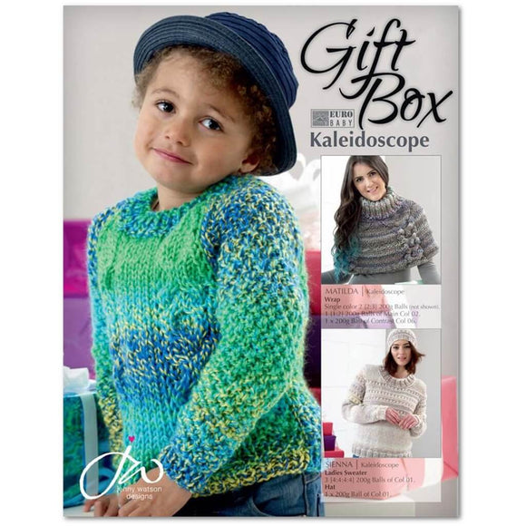 Gift Box Knitting Patterns for Women & Kids Book by Jenny Watson,  Gift Box Pattern Book by Jenny Watson Yarn Designers Boutique