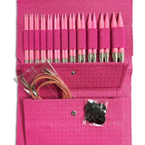 Knitting Needles | Lykke Interchangeable Circular Needle Set, US 4-17 Blush Interchangeable Circular Knitting Needle Set, US 4-17, Lykke Yarn Designers Boutique
