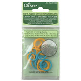 Stitch Makers | Clover Soft Ring Stitch Markers | Small -Jumbo Needles Soft Ring Stitch Markers, Small-Jumbo Yarn Designers Boutique