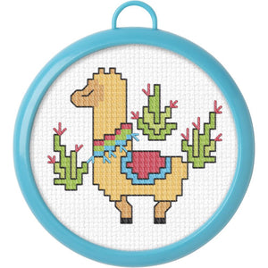 Bucilla, My First Cross Stitch Llama
