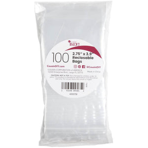 Resealable Bags, Mini Reclosable Plastic Bags for Packaging Resealable Plastic Bags Yarn Designers Boutique
