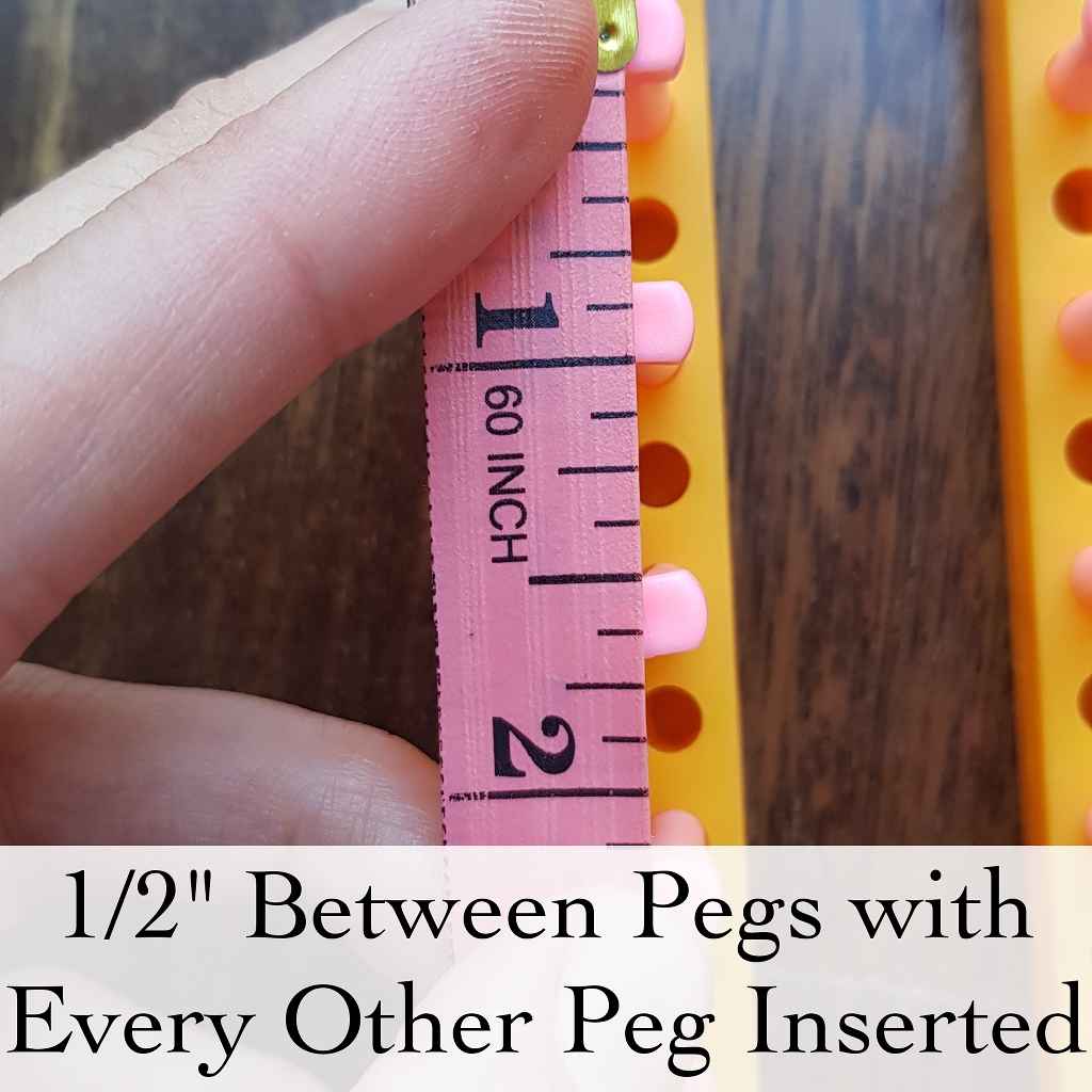 thumbnail image 2 of Red Knitting Loom With 26 Pegs + 26 Extra-pegs In UK | KnitUK 2 of 11
