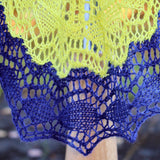 Knitting Kit | Squares Are Everywhere Designed by Marion Melchoir Squares are Everywhere Shawl Kit by Marin Melchior Yarn Designers Boutique