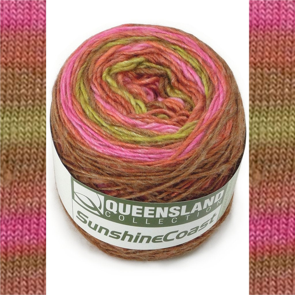 Sunshine Coast Yarn by Queensland Collection, Space Dyed DK Yarn Sunshine Coast Yarn by Queensland Collection Yarn Designers Boutique