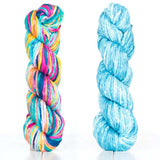 Yedikule Knit Blanket Kit with Urth Galatea Chunky Yarn | Knitting Kit Yedikule Throw Knitting Kit Yarn Designers Boutique