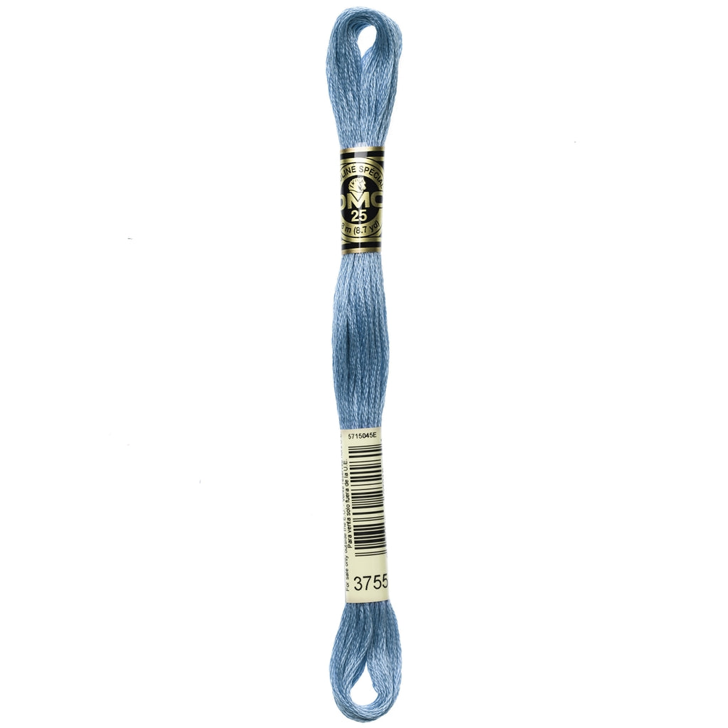Embroidery Thread | DMC Embroidery Floss Cotton 6-Strand Blue Shades DMC 6 Strand Cotton Embroidery Floss-Blues Yarn Designers Boutique
