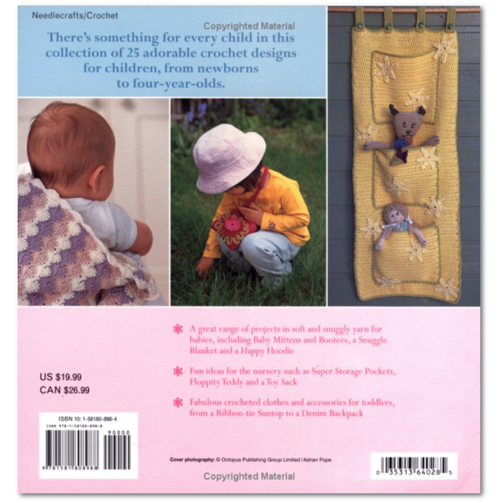 Crochet Patterns for Babies & Kids | Cute Crochet for Tiny Tots Cute Crochet for Tiny Tots by Helen Ardley Yarn Designers Boutique