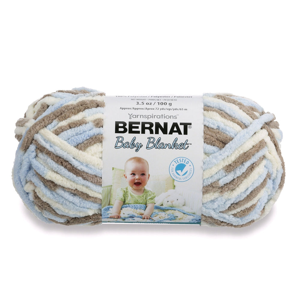 Baby Blanket Yarn by Bernat, Machine Wash & Dry Blanket Yarn