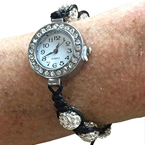 Womens Watch | Bracelet Watches, Braided Faux Leather & Snake Skin Fashion Bracelet Watches Yarn Designers Boutique