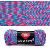 Super Saver, Easy Care, Machine Washable Yarn by Red Heart