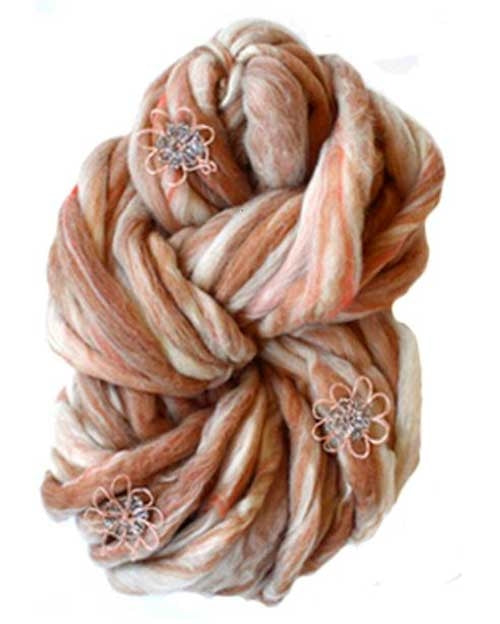 Jumbo Flower Yarn by Knit Collage | Flower Child Knitting Wool Yarn Flower Child Yarn by Knit Collage Yarn Designers Boutique