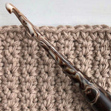 Furls Crochet Hook, Streamline Swirl Cafe Resin Large Handle Hook Furls Streamline Swirl Cafe Crochet Hook Yarn Designers Boutique