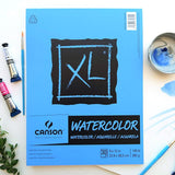 Watercolor Paper | Canson XL Watercolor Paper Pad, 9"x12", 140 lbs Watercolor Paper Pad, 9" x 12" Yarn Designers Boutique