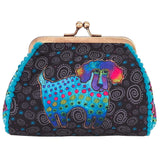 Laurel Burch Coin Purses, with Dogs, Cats & Mystical Horses Laurel Burch Coin Purse, 5 1/2" x 4 4/5" Yarn Designers Boutique