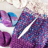 Furls Crochet Hooks, Streamline Swirl Cream Resin Ergonomic Hook Furls Streamline Swirl Cream Crochet Hook Yarn Designers Boutique