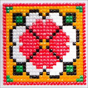 Mini Diamond Painting, Simple Craft Kits for Kids, Easy Diamond Art Diamond Dotz, Small 2.75 x 2.75 Inch Yarn Designers Boutique