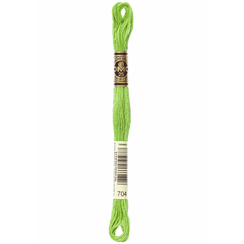 Embroidery Thread | DMC Embroidery Floss Cotton 6-Strand Green Shades DMC 6 Strand Cotton Embroidery Floss- Greens Yarn Designers Boutique