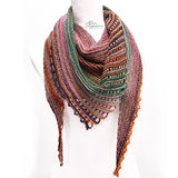 Anica Knit Shawl Kit | Urth Uneek Fingering & Shawl Knitting Pattern Anica Shawl Knitting Kit Yarn Designers Boutique