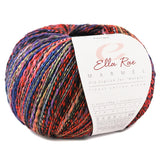 Acrylic Cotton Yarn | Marmel by Ella Rae, Barbershop Pole Colorful Ply Marmel by Ella Rae Yarn Designers Boutique