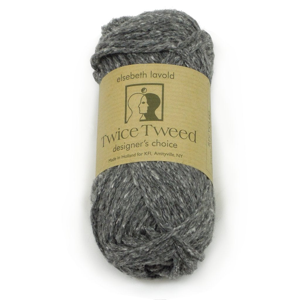 Elsebeth Lavold Twice Tweed Wool Yarn, Recycled Fibers Knitting Yarn Twice Tweed Yarn by Elsebeth Lavold Yarn Designers Boutique