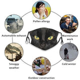 Adjustable Covid Mask, Reusable Face Masks with Filter & Nose Wire Adjustable Face Masks with Filter Yarn Designers Boutique