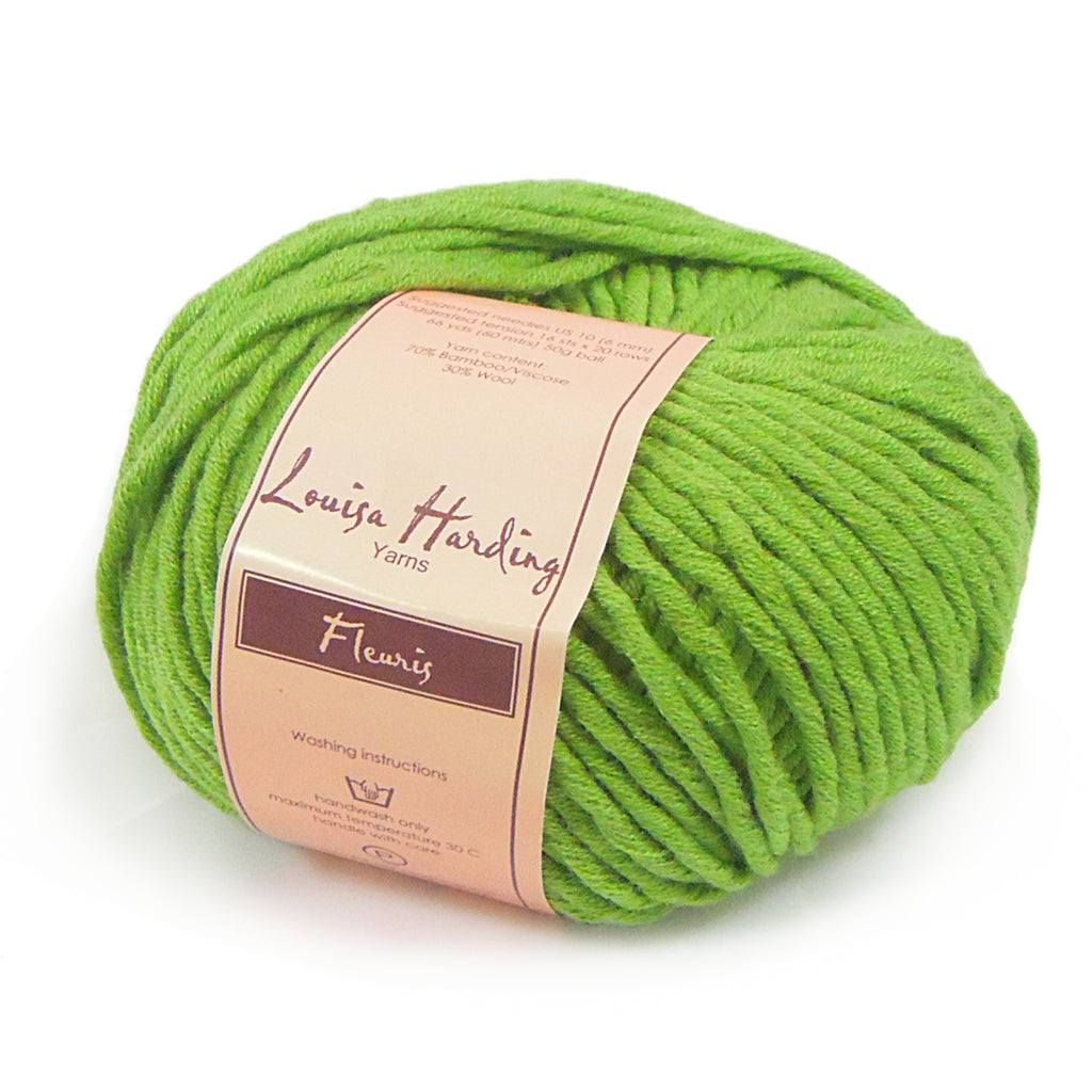 Louisa Harding Yarns, Fleuris Bulky Bamboo & Wool Yarn Fleuris Yarn by Louisa Harding Yarn Designers Boutique