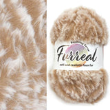 Knitting Fever Furreal, Faux Fur Yarn, Two-Tone & Solid Colors Furreal by Knitting Fever Yarn Designers Boutique