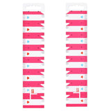 Knitting Gauge Ruler 8" by Prym Love, Notched Every 1/2" Gauge Ruler 8" by Prym Love Yarn Designers Boutique