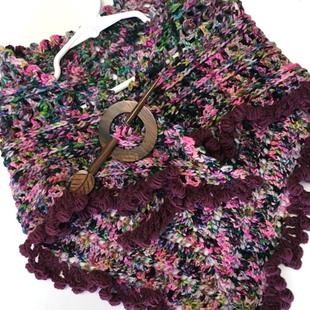 DK Yarn | Merino Wool Speckled Floral Purple Yarn | Hand Dyed Yarn Floral, DK Superwash Merino Yarn Yarn Designers Boutique