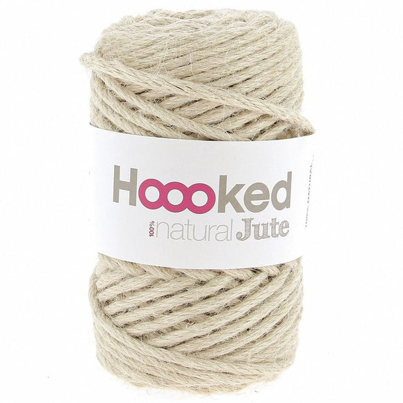 Macrame Cord, 100% Natural Jute for Macrame by Hoooked, Pastel Colors 100% Natural Jute for Macrame by Hoooked Yarn Designers Boutique